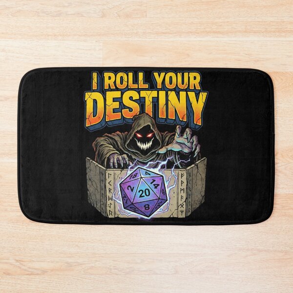 Item preview, I Roll Your Destiny Game Master D20 Dice Fantasy RPG designed and sold by Fenay Designs.