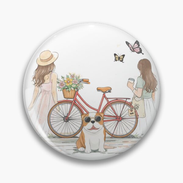 Item preview, Adventure Has Paws T-Shirt – Cute Dog Bicycle Aesthetic t shirts designed and sold by KDesignCrafts.
