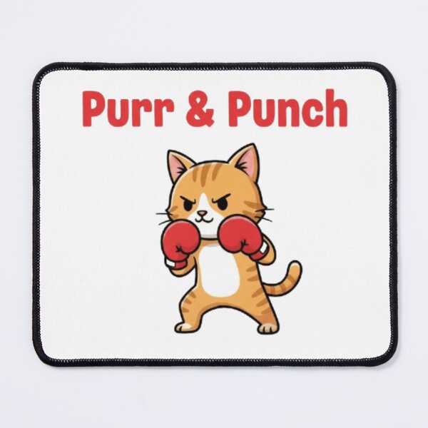 Item preview, Undisputed Whiskers Boxing Cat Champion Belt Funny Fighter Design designed and sold by BuiltByDiscipline.