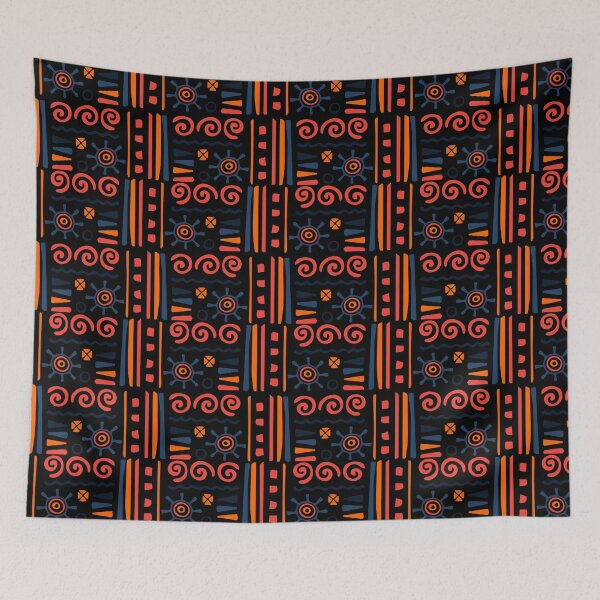 Item preview, Artistic Native Checkerboard - Ethnic Polynesian Tribal  - Baptism Gifts designed and sold by RoyalStarsPatts.