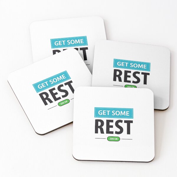 Item preview, Get Some REST – 200 OK Developer Pun | Programmer Wellness & API Humor Design designed and sold by Nene's design.