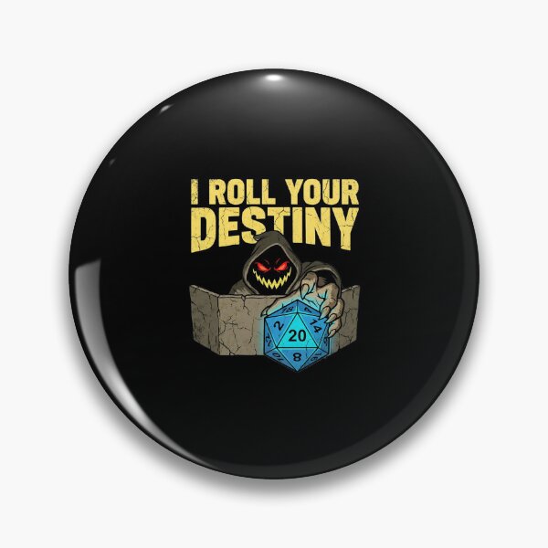 Item preview, I Roll Your Destiny Glowing Dice Game Master RPG designed and sold by Fenay Designs.