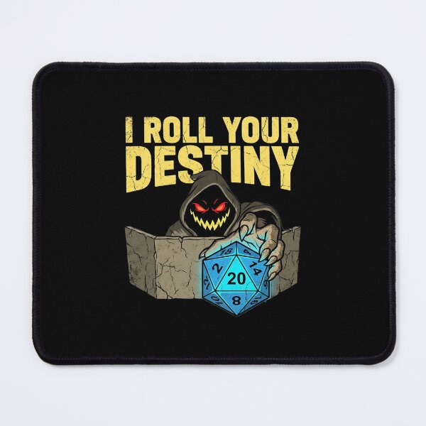 Item preview, I Roll Your Destiny Glowing Dice Game Master RPG designed and sold by Fenay Designs.