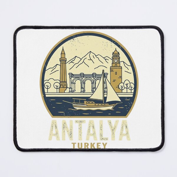 Item preview, Antalya, Turkey: Pearl of the Mediterranean T-Shirt designed and sold by coleycc.