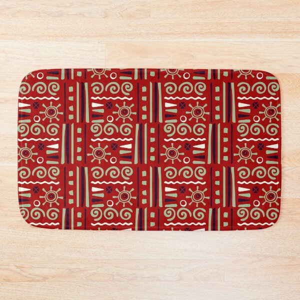 Item preview, Old School Aztec Checks - Ethnic Polynesian Tribal  - Best Gifts For Her designed and sold by RoyalStarsPatts.