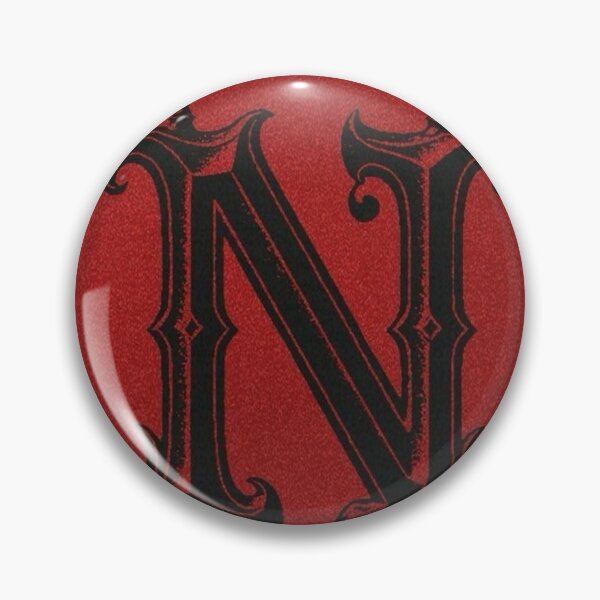 Item preview, Gothic Initial N Emblem designed and sold by Adronia.