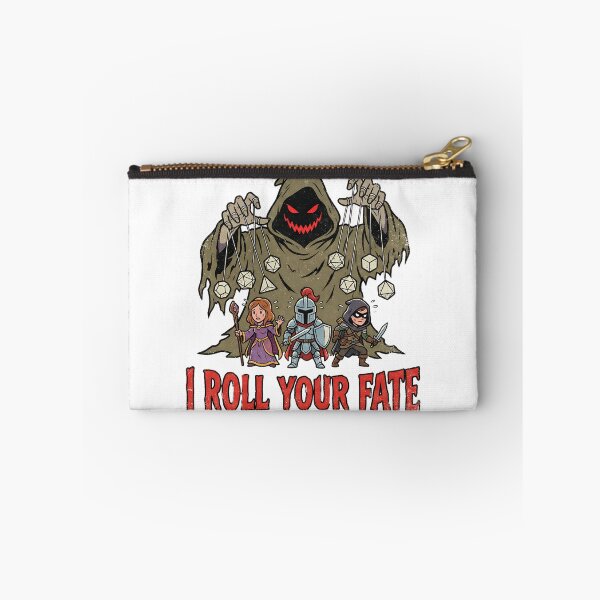 Item preview, I Roll Your Fate Dice Puppet Master Funny RPG Game Master designed and sold by Fenay Designs.