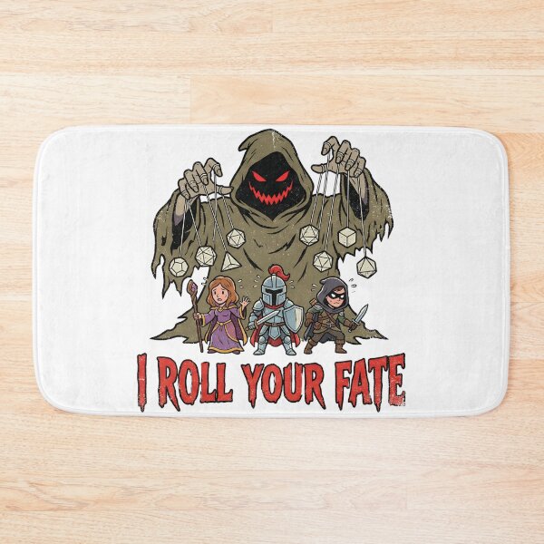 Item preview, I Roll Your Fate Dice Puppet Master Funny RPG Game Master designed and sold by Fenay Designs.