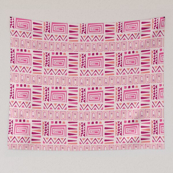 Item preview, High End Totemic Tile - Ethnic Polynesian Tribal  - Best Gifts For Husband designed and sold by RoyalStarsPatts.