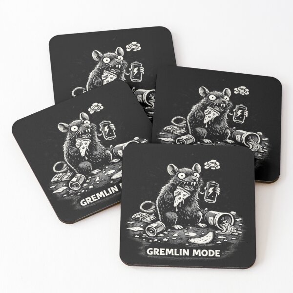 Item preview, Gremlin Mode Rat — Chaotic Energy designed and sold by VibeOffline Studio.