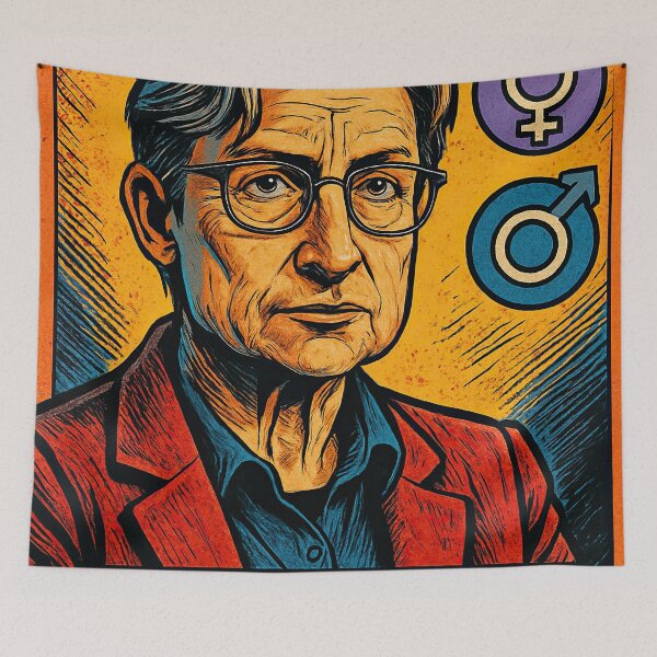 Item preview, Judith Butler | Comics - Cartoon style designed and sold by ComicsFactory.