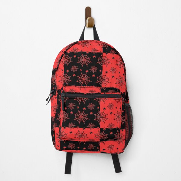 Item preview, Black and red interchange web pattern designed and sold by serenebookworm.