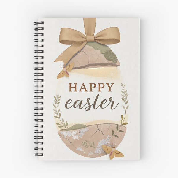 Item preview, He Is Risen Easter 2026 Pink Bow Tomb Stone Earth Tone Religious Design Minimalists earth tone 2026 trend  designed and sold by BlackAndBrown.