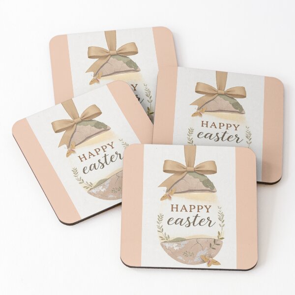 Item preview, He Is Risen Easter 2026 Pink Bow Tomb Stone Earth Tone Religious Design Minimalists earth tone 2026 trend  designed and sold by BlackAndBrown.