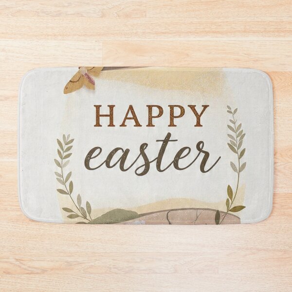 Item preview, He Is Risen Easter 2026 Pink Bow Tomb Stone Earth Tone Religious Design Minimalists earth tone 2026 trend  designed and sold by BlackAndBrown.