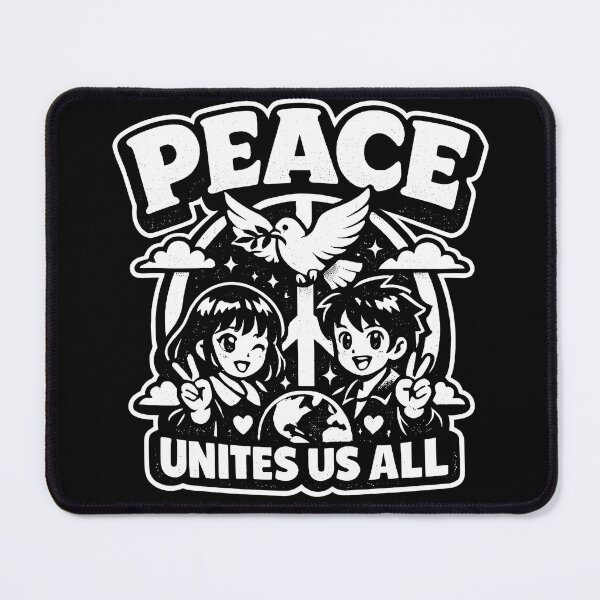 Item preview, Peace Unites Us All Shirt – Unity Dove Riso Print designed and sold by WAUZ.