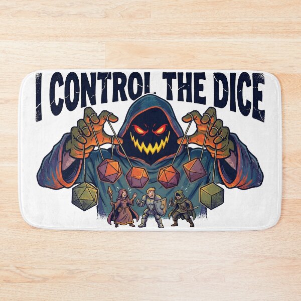 Item preview, I Control The Dice Tabletop RPG Fantasy Game designed and sold by Fenay Designs.