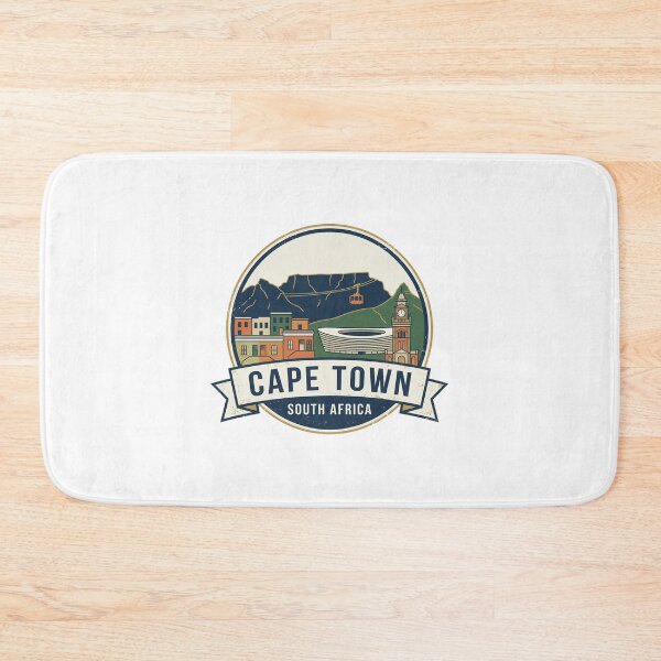 Item preview, Cape Town, South Africa: Table Mountain & Cityscape T-Shirt designed and sold by coleycc.