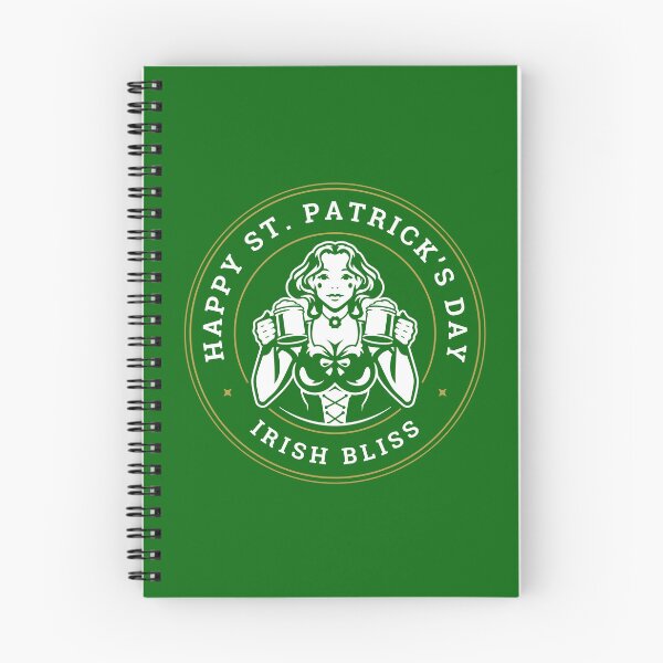 Item preview, Vintage Irish Beer Maiden St. Patrick's Day Emblem - Irish Bliss Retro Aesthetic designed and sold by Tamer ⭐⭐⭐⭐⭐.
