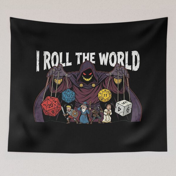 Item preview, I Roll The World Tabletop Roleplaying Game Master designed and sold by Fenay Designs.