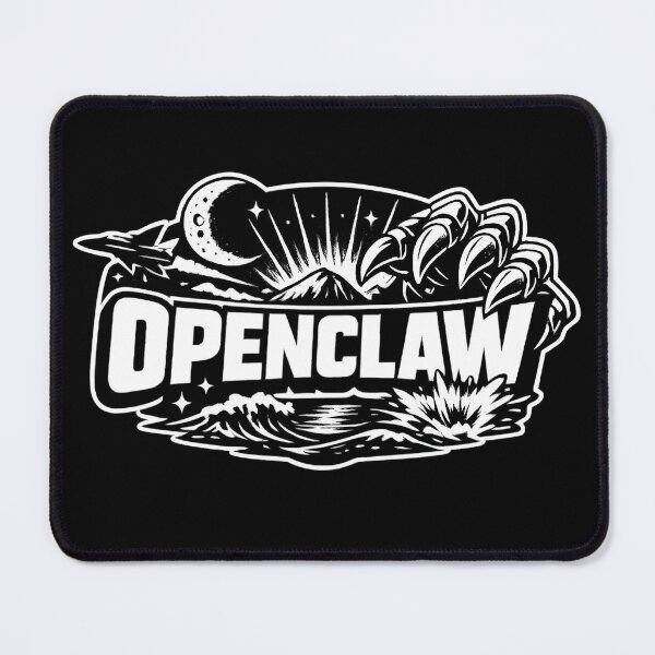 Item preview, Openclaw Moon Rocket Shirt – Surreal Claw Riso Print Wit designed and sold by WAUZ.