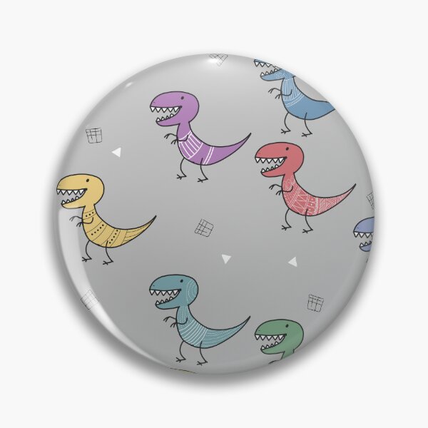 Item preview, Boho T-Rex: Tribal Dinosaur Seamless Pattern designed and sold by  Boho Vibes Studio.