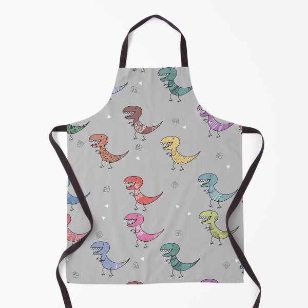 Item preview, Boho T-Rex: Tribal Dinosaur Seamless Pattern designed and sold by  Boho Vibes Studio.