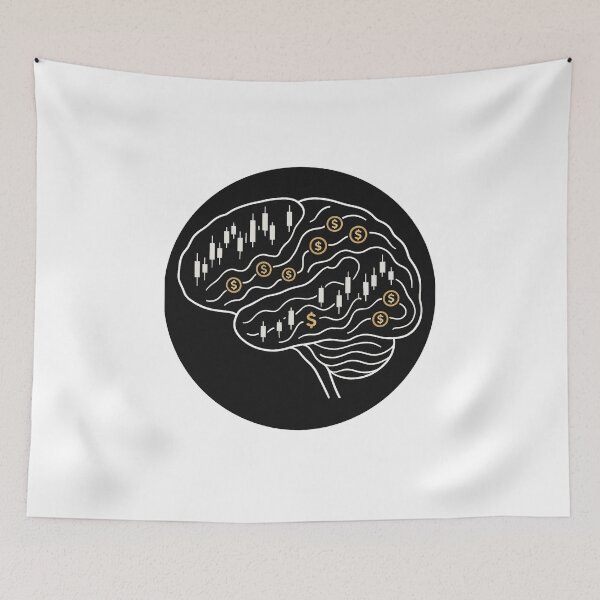 Item preview, Mind of Money – Abstract Brain Art for Creative Thinkers designed and sold by Adappai.