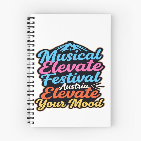 Item preview, Musical Elevate Festival Austria - Retro Aesthetic Typography designed and sold by Sushikidsntod.
