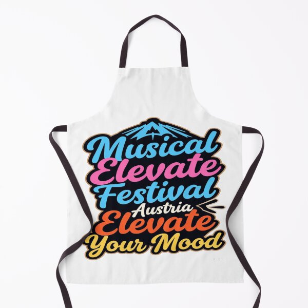 Item preview, Musical Elevate Festival Austria - Retro Aesthetic Typography designed and sold by Sushikidsntod.