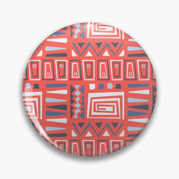 Item preview, Polished Folk Tile - Ethnic Polynesian Tribal  - Birthday Gifts For Her designed and sold by RoyalStarsPatts.