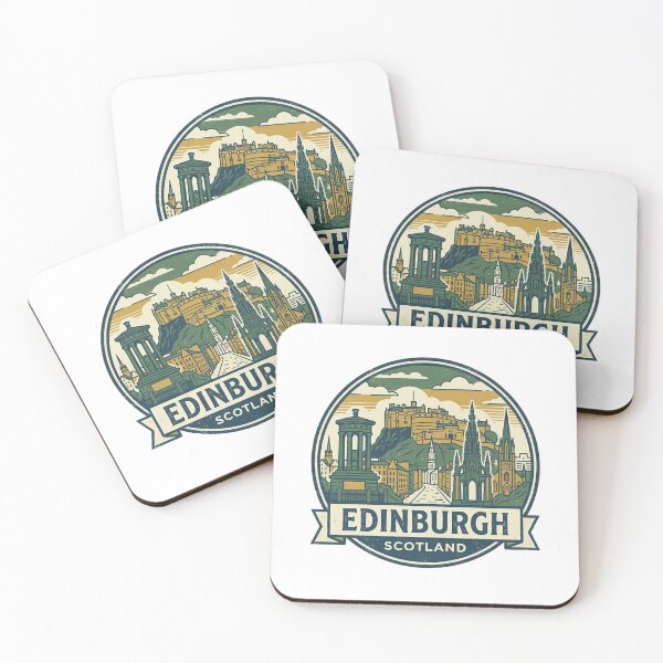 Item preview, The Heart of Scotland: Edinburgh Landmark Skyline T-Shirt designed and sold by coleycc.