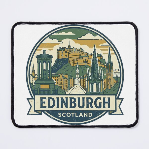 Item preview, The Heart of Scotland: Edinburgh Landmark Skyline T-Shirt designed and sold by coleycc.