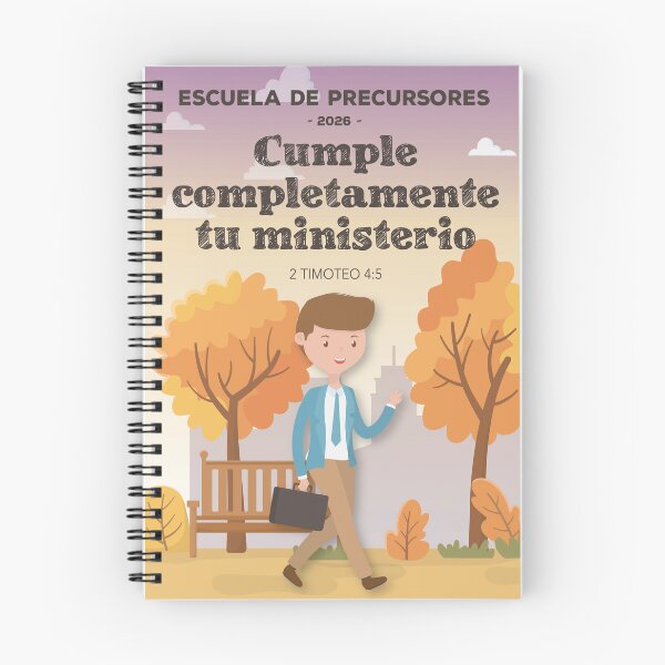 Item preview, “Cumple completamente tu ministerio” - Cuaderno Escuela de Precursores 2026 - JW designed and sold by LiliGalerie.