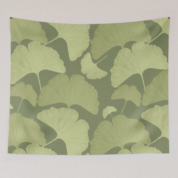 Item preview, Soft Green Ginkgo Botanical Dream 1 designed and sold by Anita's & Bella's Art.