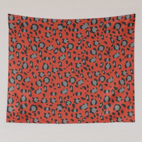 Item preview, Bold Red Leopard Animal Print Glam 1 designed and sold by Anita's & Bella's Art.