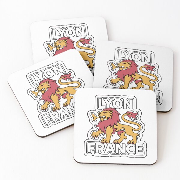 Item preview, Lyon France Lion Emblem Sticker – Bold French City Badge designed and sold by Timeless Design.