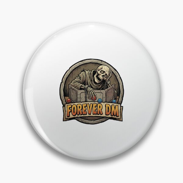 Item preview, Forever DM Skeleton Tabletop RPG Roleplaying designed and sold by Fenay Designs.