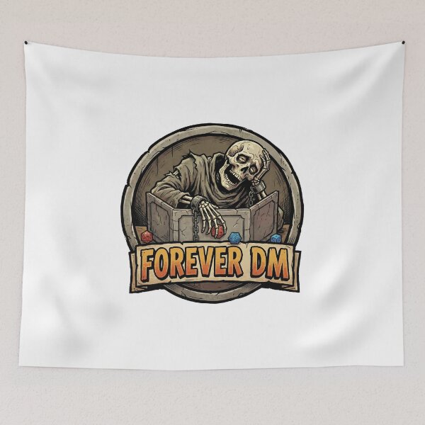 Item preview, Forever DM Skeleton Tabletop RPG Roleplaying designed and sold by Fenay Designs.