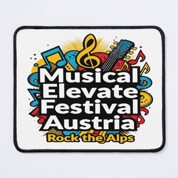 Item preview, Musical Elevate Festival Austria - Rock the Alps Pop Art designed and sold by Sushikidsntod.