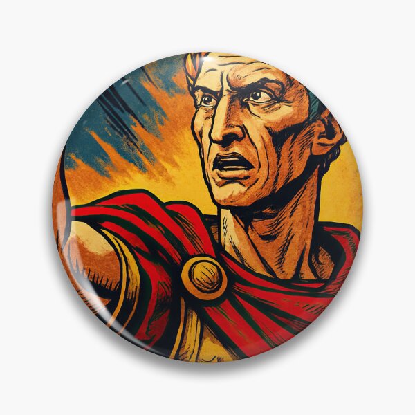 Item preview, Julius Caesar, leader | Comics - Cartoon style designed and sold by ComicsFactory.