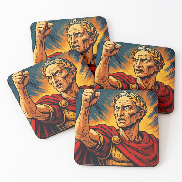Item preview, Julius Caesar, leader | Comics - Cartoon style designed and sold by ComicsFactory.