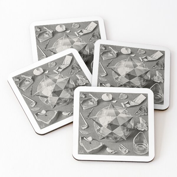 Item preview, M.C. Escher, Order and Chaos, Geometric Design, Surreal Art designed and sold by Artistic Gift Print.