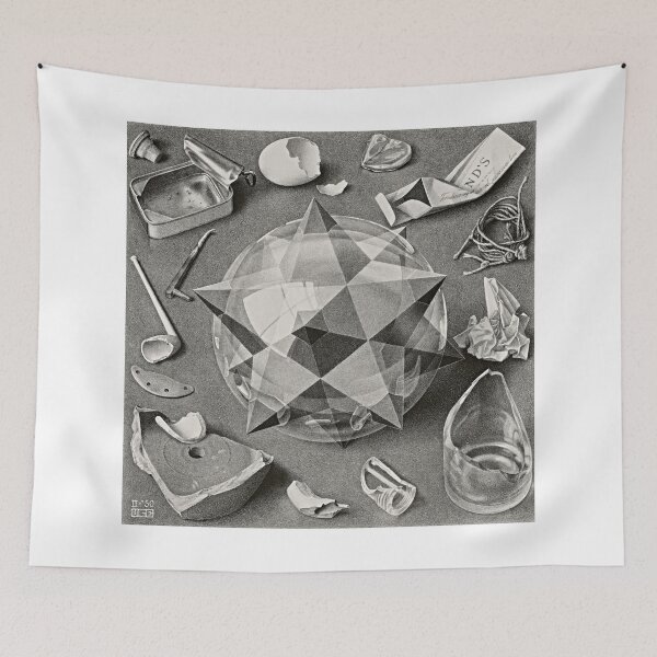 Item preview, M.C. Escher, Order and Chaos, Geometric Design, Surreal Art designed and sold by Artistic Gift Print.