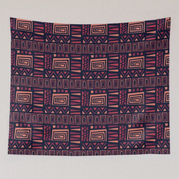 Item preview, High End Ethno Checkered - Ethnic Polynesian Tribal  - Birthday Gifts For Girlfriend designed and sold by RoyalStarsPatts.