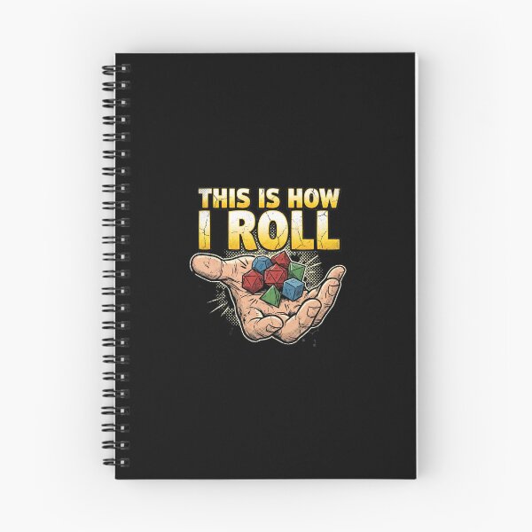 Item preview, This Is How I Roll Polyhedral Dice Tabletop RPG designed and sold by Fenay Designs.