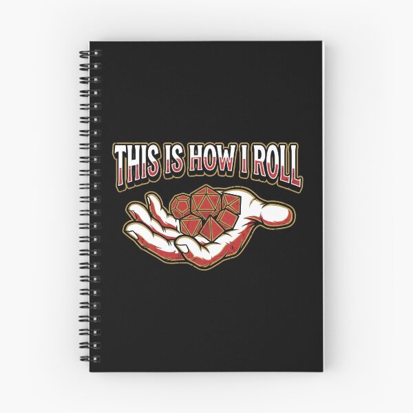 Item preview, This Is How I Roll Red Dice Tabletop RPG Gamer designed and sold by Fenay Designs.