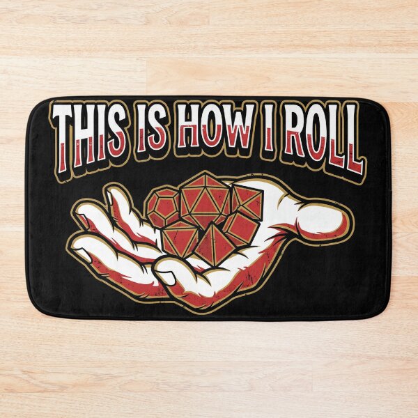 Item preview, This Is How I Roll Red Dice Tabletop RPG Gamer designed and sold by Fenay Designs.