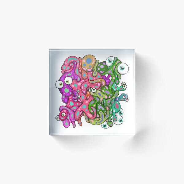 Item preview, Creature #43B - Colorful shellfish designed and sold by liquid-print.
