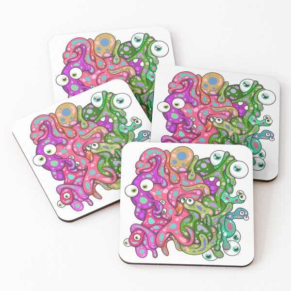 Item preview, Creature #43B - Colorful shellfish designed and sold by liquid-print.